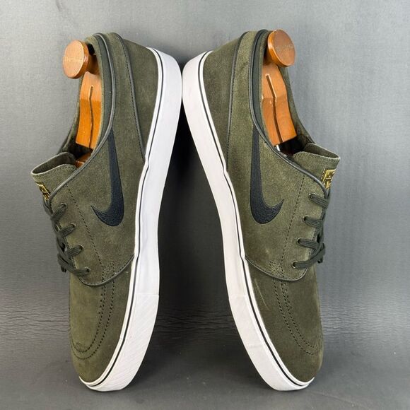 Nike SB Zoom Stefan Janoski Legion Green White Black men’s athletic shoes sz 13 - Picture 5 of 8